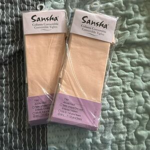 Girls Sasha convertible tights m/l pink